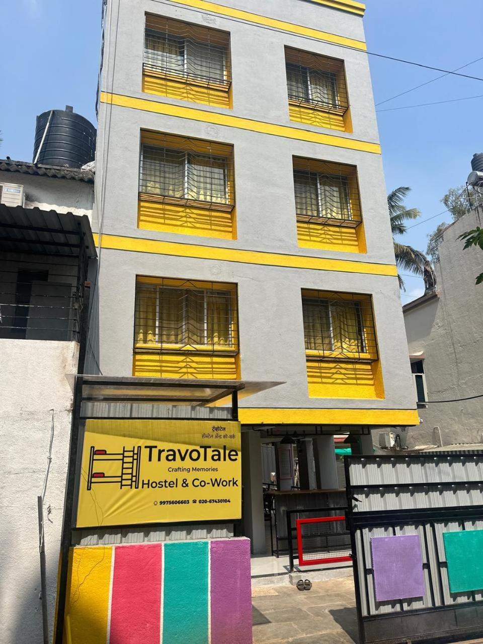 Travotale Hostel And Cowork Koregaonpark Pune Zewnętrze zdjęcie